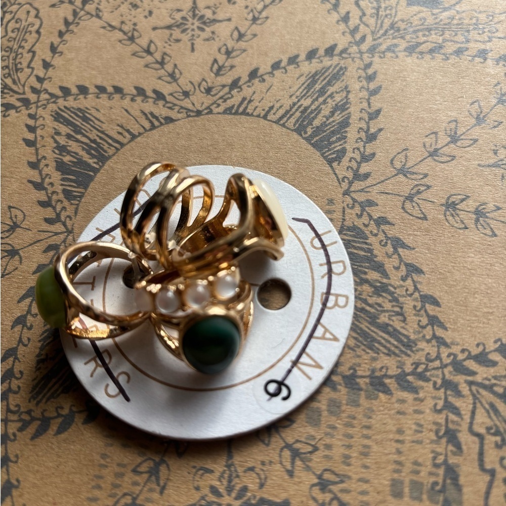 Urban Outfitters Ring Set of 5 NWT